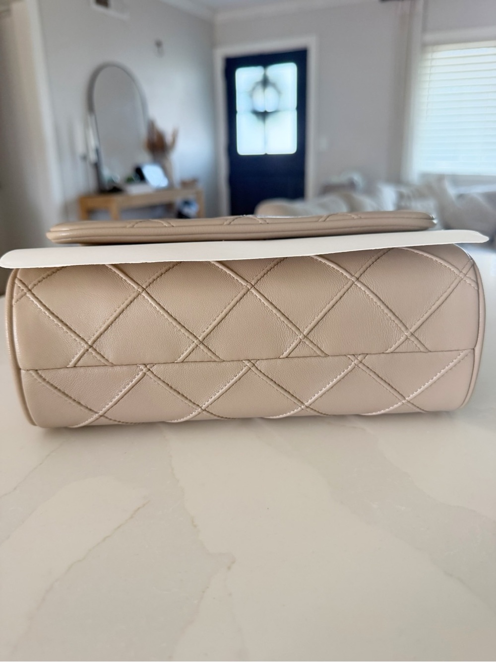 Tory Burch Small Fleming Soft Shoulder Bag in Fresh Clay MSRP $630 NEW - Picture 8 of 10
